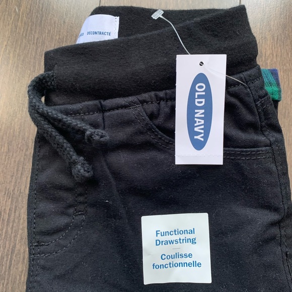 BNWT 2T fleece-lined twill pants - Picture 2 of 3